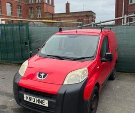 PEUGEOT, BIPPER, PANEL VAN, 2010, MANUAL, 1399 (CC)