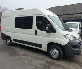 2017 CITROEN RELAY 2.0 HDI BLUE CREW VAN DIESEL