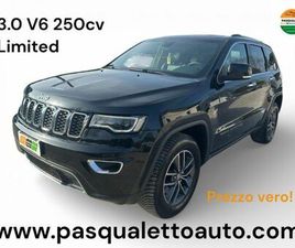 JEEP GRAND CHEROKEE 3.0 V6 CRD 250 CV MULTIJET II LIMITED