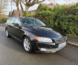 VOLVO V70 D2 ESTATE AUTOMATIC 1.6 DIESEL, 2013, £30 TAX, BLACK, CAMBELT CHANGED, CAN BE DELIVERED