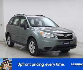 USED 2015 SUBARU FORESTER 2.5I
