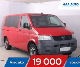VW T5 TRANSPORTER 2.5 TDIKOMBI, 9 MIEST, KR