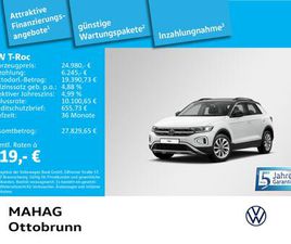 T-ROC STYLE 1.5 TSI AHK LED+ NAVI PARKASSIST APP 6-GANG