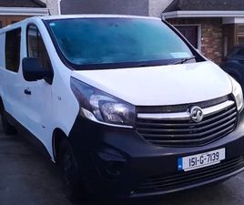 VAUXHALL VIVARO CREW CAB VAN