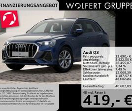 AUDI Q3 S LINE 35 TDI S TRONIC ACC*RFK