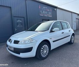 RENAULT MEGANE 2 / 1.6 - 110 CH / FAIBLE KM / CT OK
