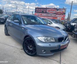 BMW SERIE 1 E87 120 DA 2L 163 CH LUXE 5P * BOITE AUTO * CUIR XENON GPS BLUETOOTH CLIM RADAR JANTES ALU 18'' * ENTRETIEN A JOUR * 148749 KMS