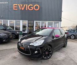 CITROEN DS3 DS AUTOMOBILES DS 3 1.2 80CH DARK ROSE - RADIO - CLIMATISATION - VERROUILLAGE CENTRALISE -