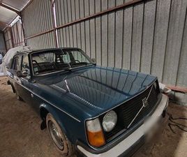 VOLVO 244L 1977 – YOUNGTIMER / COLLECTION – REDBLOCK – PROJET RESTAURATION