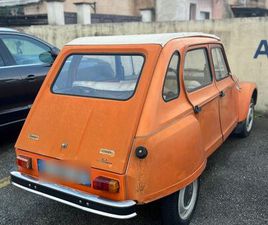 CITROEN DYANE 6 ORANGE 1979