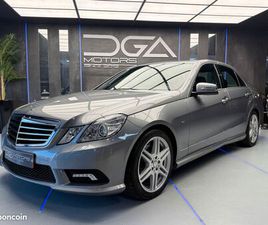 MERCEDES E200 CDI BVA 136 CV 1ÈRE MAIN AVANTGARDE PACK AMG PARFAIT ÉTAT