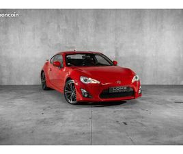 TOYOTA GT86 200 CH - BOITE MANUELLE - ROUGE PURE - SECONDE MAIN - CARNET & SUIVI COMPLET