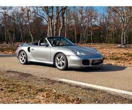 PORSCHE 911 CABRIOLET 996 TURBO S PORSCHE 996 TURBO S CABRIOLET - ETAT EXCEPTIONNEL - MODÈLE TRÈS RARE - COULEUR PTS - BOÎTE MANUELLE - SUIVI COMPLET PORSCHE - CARNET D’ENTRETIEN TAMPONNÉ - HARD