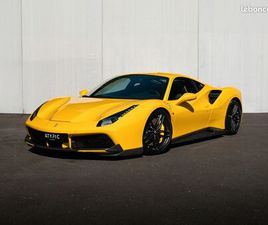 FERRARI 488 GTB FERRARI 488 GTB *GIALLO* 2018 | FULL CARBON | CONFIGURATION EXCEPTIONNELLE | CARNET FERRARI COMPLET
