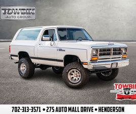 1988 DODGE RAMCHARGER 100 4WD