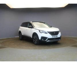 PEUGEOT 5008 2019 PEUGEOT 5008 1.5 BLUEHDI ALLURE 5DR