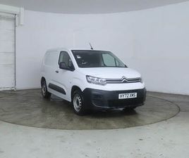CITROEN BERLINGO VAN 2022 CITROEN BERLINGO 1.5 BLUEHDI 1000KG ENTERPRISE ED 100PS 6 SPEED S/S
