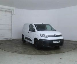 CITROEN BERLINGO VAN 2022 CITROEN BERLINGO 1.5 BLUEHDI 1000KG ENTERPRISE ED 100PS 6 SPEED S/S