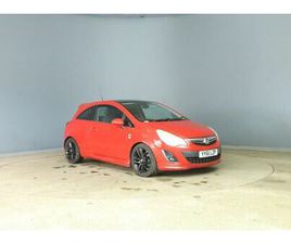 VAUXHALL CORSA 2012 VAUXHALL CORSA 1.2 3D
