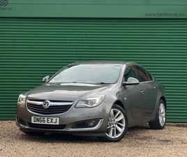 VAUXHALL INSIGNIA 2016 VAUXHALL INSIGNIA 1.4I 16V TURBO SRI (NAV)