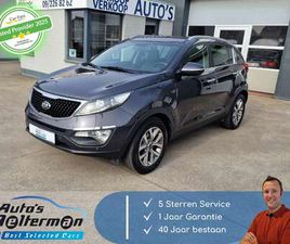 SPORTAGE 1.6I 2WD LEDER * VERWARMDE STOELEN V & A
