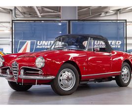 1964 ALFA ROMEO GIULIA SPIDER 1600