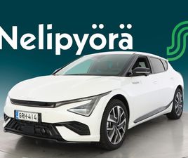KIA EV6 GT-LINE AWD 84KWH 325HV - RAHOITUSKORKO 1,99% + KULUT - | GT-LINE - COMFORT PACK | MUISTIPENKKI ILMASTOINNILLA | DYNAAMISET LED-VALOT |