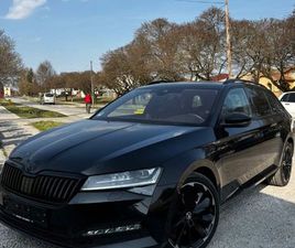 ŠKODA SUPERB COMBI 2.0 TSI 4X4 SPORTLINE FULL VÝBAVA BLACK PANO / ŤAŽNÉ / 360• /