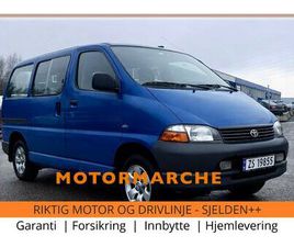 TOYOTA HIACE 2.5L D-4D PART TIME 4X4/ 9 SETER KOMMUNEBIL/VELHOLDT++