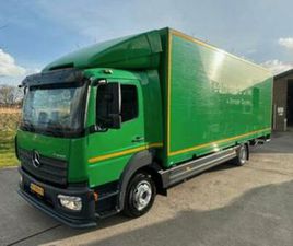 MERCEDES-BENZ ATEGO 1018, / NL TRUCK / 10T / EURO 6 / AIRCO / BOX+LIFT+SIDE DOOR / AUTOMATIC