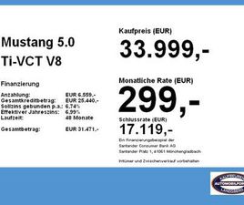 FORD MUSTANG 5.0 TI-VCT V8 GT CONVERTIBLE NAVI SHZ RFK