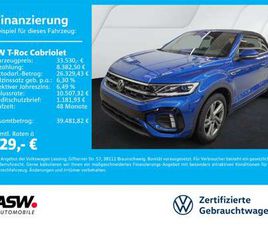 VOLKSWAGEN T-ROC VOLKSWAGEN T-ROC R-LINE 1,5 TSI DSG LED NAVI AHK