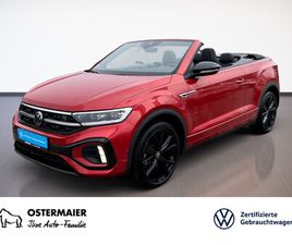 VOLKSWAGEN T-ROC CABRIOLET BLACK 1.5TSI 150PS DSG NP.56T KAMERA.19 AHK.NAVIPRO.KEYLESS.