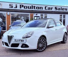 ALFA ROMEO GIULIETTA QUADRIFOGLIO VERDE ALFA ROMEO GIULIETTA 1.7 GIULIETTA 1750 TBI 235 BHP CLOVERLEAF 2011