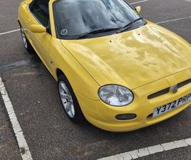 MG, MGF, CONVERTIBLE, 2001, MANUAL, 1796 (CC), 2 DOORS