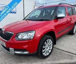 SKODA YETI OUTDOOR 2013 63 SKODA YETI 2.0 TDI ELEGANCE OUTDOOR 5DR DIESEL MANUAL 4WD EURO 5 (140 PS