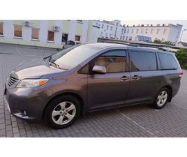 TOYOTA SIENNA SIENNA 3.5 V6 WERSJA LE BENZYNA + LPG 8 MIEJSC SIEDZĄCYCH WYSOKIE MAZOWIECKIE • OLX.PL
