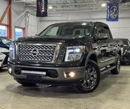 NISSAN TITAN CREW CAB 2019| PLATINUM| V8| 360| CARPLAY|