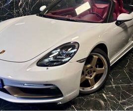 PORSCHE 718 BOXSTER GTS ÉDITION 25 ANS | 4.0 L FLAT 6 400 CH PDK SUIVI COMPLET