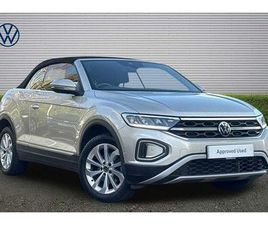 VOLKSWAGEN T-ROC CABRIOLET VOLKSWAGEN T-ROC CABRIOLET - 1.0 TSI STYLE 2DR + KEYLESS + SPACE SAVER
