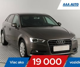 AUDI A3 SPORTBACK 1.2 TFSI, XENÓNY, KLÍMA, TEMPOMAT