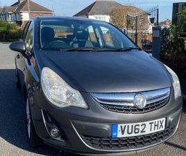 VAUXHALL CORSA VAUXHALL, CORSA, HATCHBACK, 2012, MANUAL, 1398 (CC), 5 DOORS