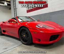 USED 2001 FERRARI 360 SPIDER
