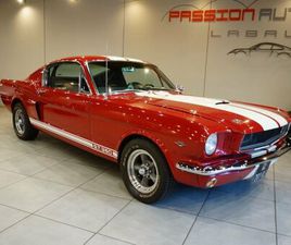 FORD MUSTANG SHELBY FASTBACK V8-289CI, CLONE GT350 SHELBY, 07-1965