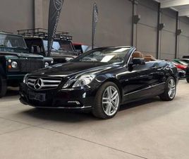 E 350 CDI CABRIO BLUEEFFICIENCY AVANTGARDE