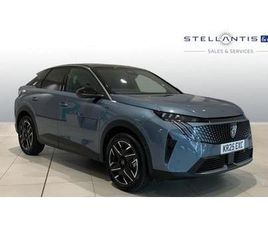 PEUGEOT 3008 2025 PEUGEOT 3008 1.2 HYBRID GT SUV 5DR PETROL HYBRID E-DSC6 EURO 6 (START/STOP) (136 PS) SUV HYBRID AUT...