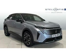 PEUGEOT 3008 2025 PEUGEOT 3008 1.2 HYBRID GT SUV 5DR PETROL HYBRID E-DSC6 EURO 6 (START/STOP) (136 PS) SUV HYBRID AUT...