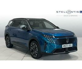 PEUGEOT 5008 E-DCS6 2025 PEUGEOT 5008 1.2 HYBRID GT SUV 5DR PETROL HYBRID E-DSC6 EURO 6 (START/STOP) (136 PS) SUV HYBRID AUT...