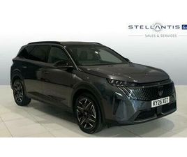 PEUGEOT 5008 E-DCS6 2025 PEUGEOT 5008 1.2 HYBRID GT SUV 5DR PETROL HYBRID E-DSC6 EURO 6 (START/STOP) (136 PS) SUV HYBRID AUT...
