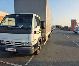 NISSAN ATLEON NISSAN ATLEON ALUAUFBAU MIT HEBEBÜHNE NEUES PRÜFGUTACHTEN TRANSPORTER / KASTENWAGEN